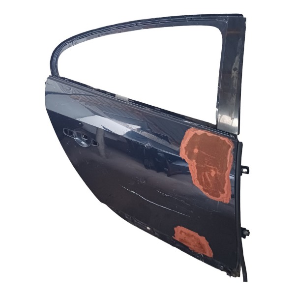 Porta Traseira Direita Renault Fluence 2011 Detalhes Azul Direiro Traseira