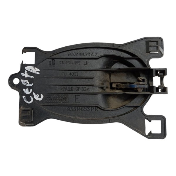 Maçaneta Interna Dianteira Esquerda Gm Celta 1.0 2003 04 05 Preto Dianteira