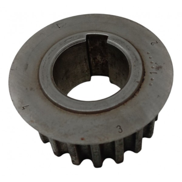 Polia Correia Dentada Peugeot 307 C4 2.0 16v Flex Preto