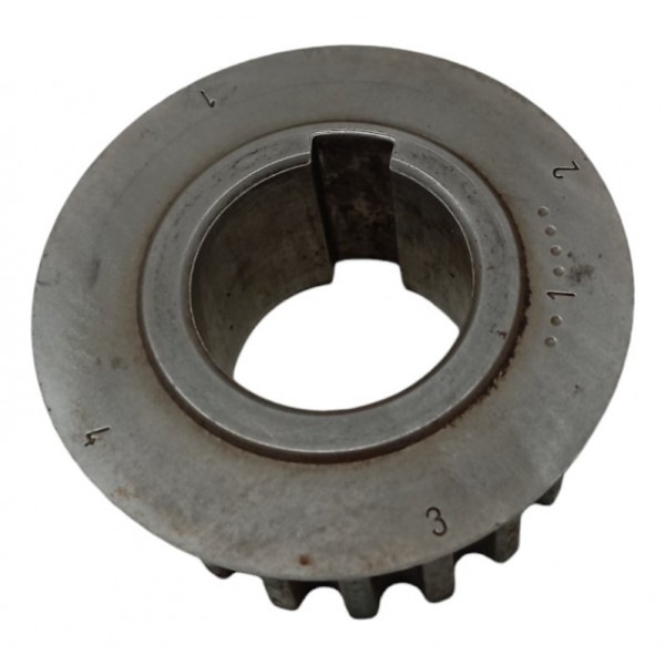 Polia Correia Dentada Peugeot 307 C4 2.0 16v Flex Preto