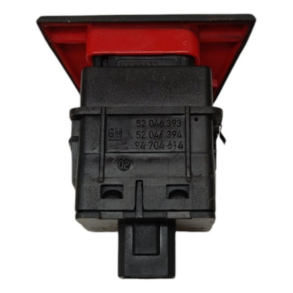 Botão Comando Alerta Gm Onix 2013 2014 2015 2016 Preto