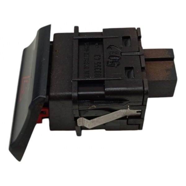 Botão Comando Alerta Gm Onix 2013 2014 2015 2016 Preto