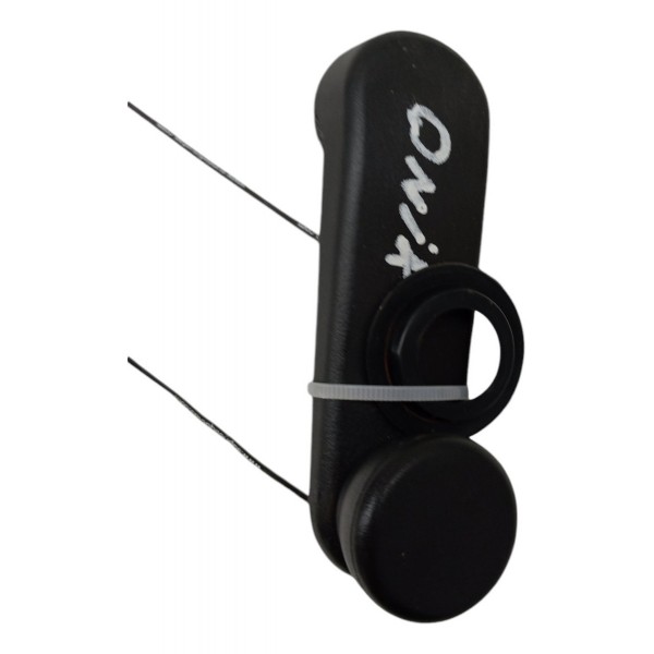 Manivela Vidro Manaual Traseiro Gm Onix 2013 14 15 16 17 18 Preto