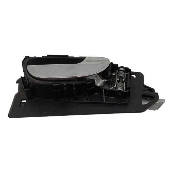 Maçaneta Interna Traseiro Direita Peugeot 307 Sw 2005 06 Preto Traseira