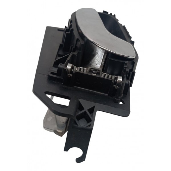 Maçaneta Interna Dianteira Direita Peugeot 307 Sw 2005 06 Preto Dianteira