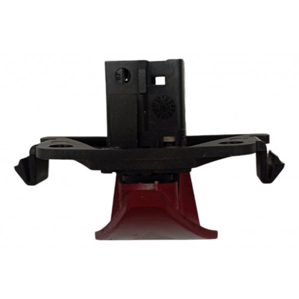 Botão Pisca Alerta Peugeot 307 Sw 2005 06 07 08 09 10 11 12 Preto