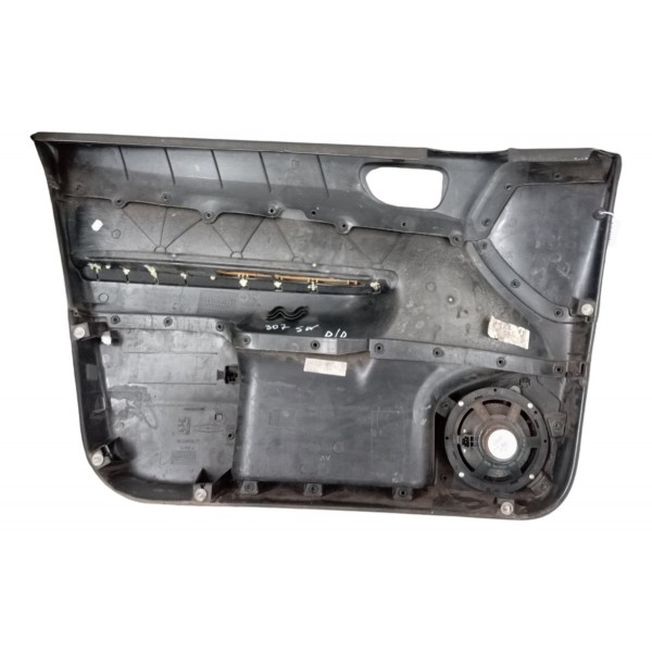 Forro Porta Dianteiro Direito Peugeot 307 2003 04 05 06 09 Preto