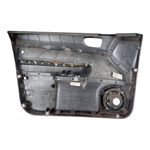 Forro Porta Dianteiro Direito Peugeot 307 2003 04 05 06 09 Preto