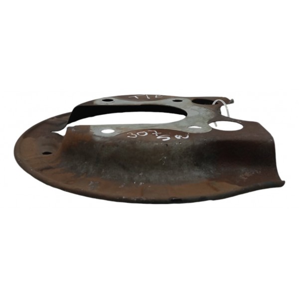 Espelho Freio Rada Traseira Esquerda Peugeot 307 2.0 2005 06 Prateado