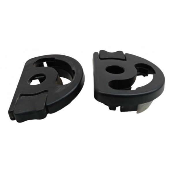 Par Trava Apoio Banco Peugeot 307 2005 06 07 08 09 10 Preto