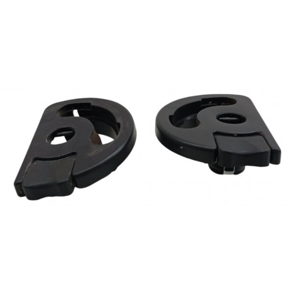 Par Trava Apoio Banco Peugeot 307 2005 06 07 08 09 10 Preto