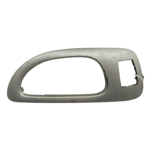 Moldura Maçaneta Interna Traseira Direita Peugeot 307 05 07 Preto Traseira