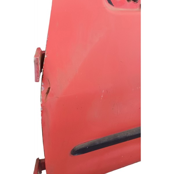 Porta Dianteira Esquerda Volkswagen Polo Van 1998 Detalhes  Esquerdo Vermelha Dianteira