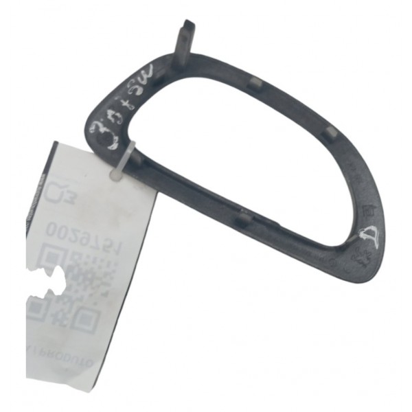 Moldura Maçaneta Interna Direita Peugeot 307 Sw 2006 2007 08 Prateado Dianteira
