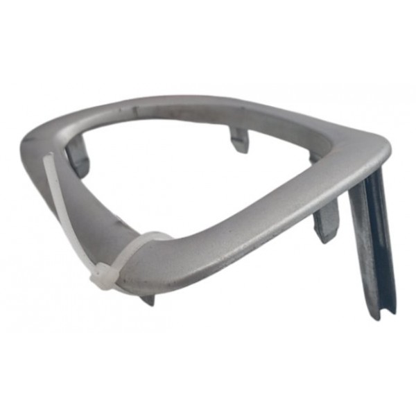 Moldura Maçaneta Interna Direita Peugeot 307 Sw 2006 2007 08 Prateado Dianteira