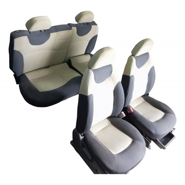 Jogo Banco Completo Chery Face Higienizado 2013 14 15 16 17 Preto