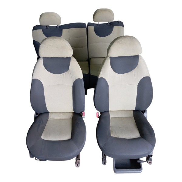 Jogo Banco Completo Chery Face Higienizado 2013 14 15 16 17 Preto