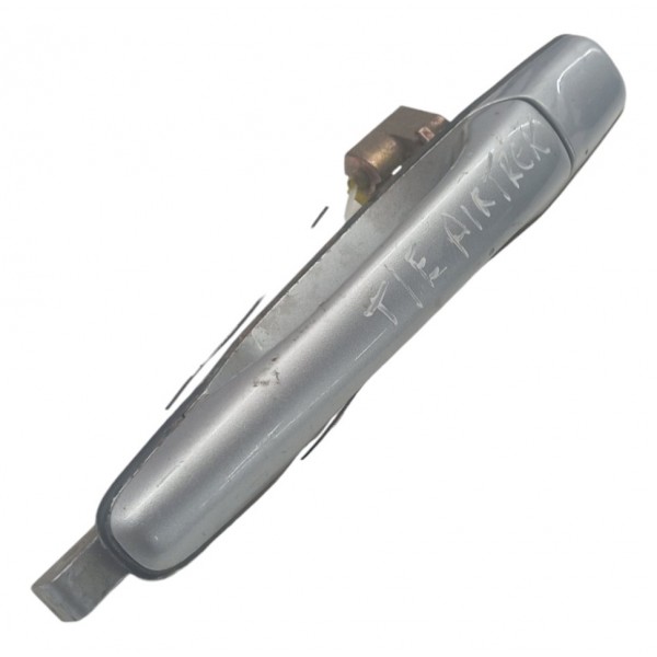 Maçaneta Externa Traseira Esquerda Mitsubishi Airtrek 2006 Prateado Traseira