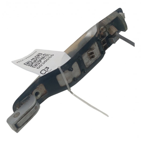 Maçaneta Externa Traseira Direita Mitsubishi Airtrek 2005 06 Prateado Traseira