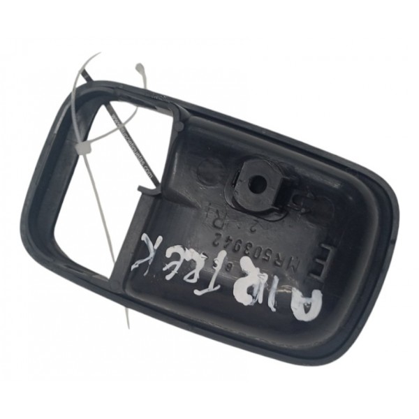 Moldura Maçaneta Interna Traseira Direita Airtrek 2006 2008 Preto Traseira