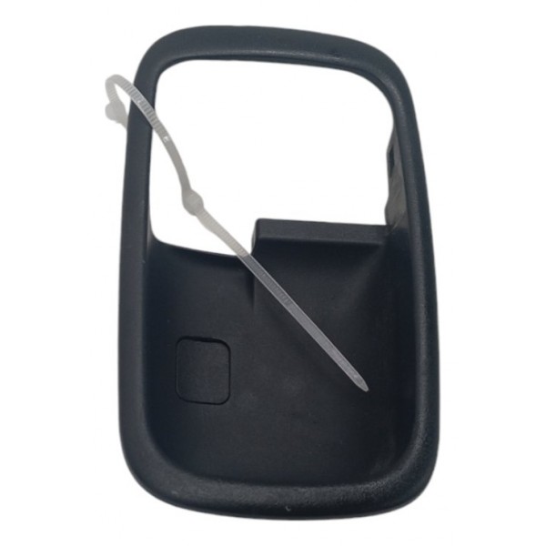 Moldura Maçaneta Interna Traseira Direita Airtrek 2006 2008 Preto Traseira