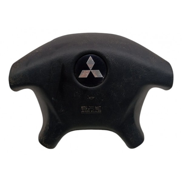 Bolsa Airbag Volante Mitsubishi Airtrek 2.4 2003 2005 2007 Preto