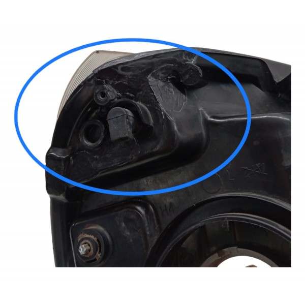 Farol Esquerdo Renault Clio 2013 2014 2015 2016 17 Detalhes Esquerdo