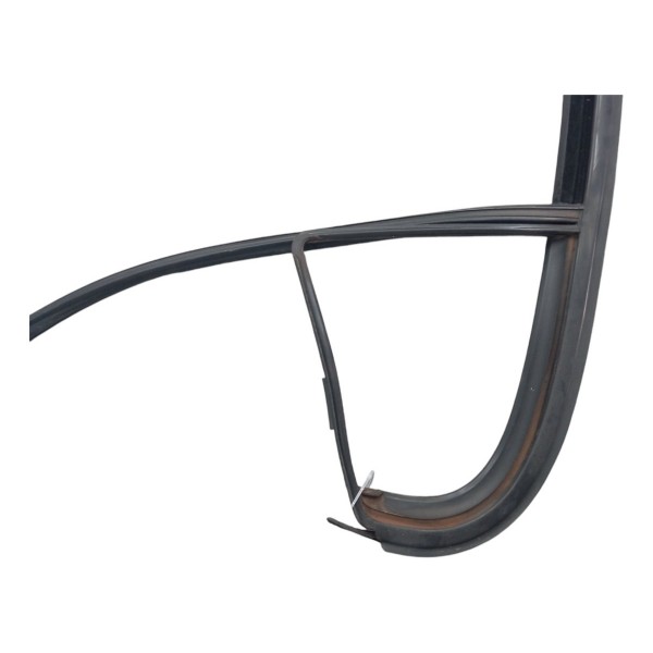 Borracha Canaleta Vidro Porta Traseira Esquerda Fluence 2011 Preto
