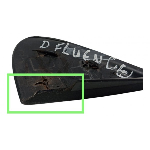 Moldura Externa Retrovisor Direito Renault Fluence 2011 2012 Preto