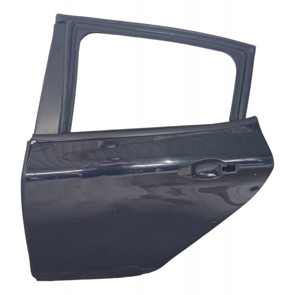 Porta Traseira Esquerda Peugeot 208 2018 Preto Traseira Esquerso