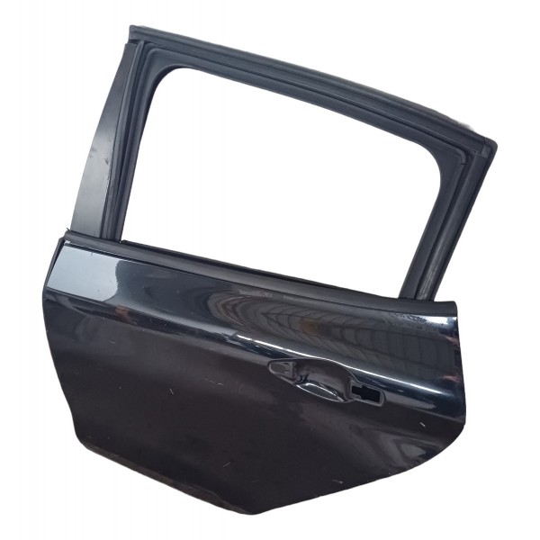 Porta Traseira Esquerda Peugeot 208 2018 Preto Traseira Esquerso