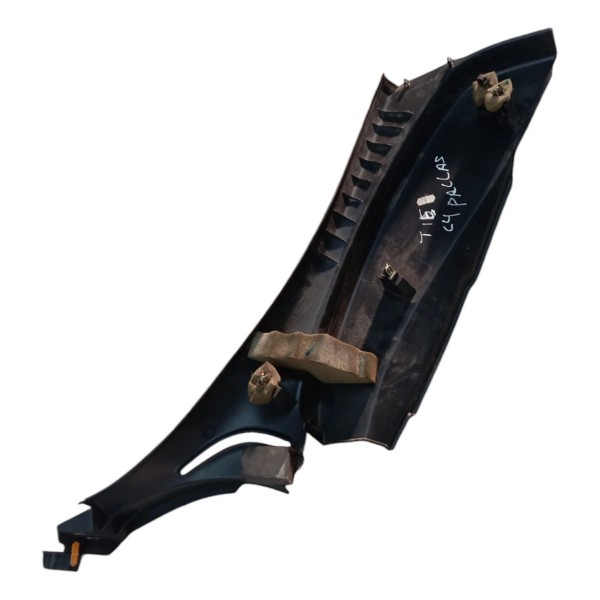 Acabamento Soleira Traseira Esquerda Citroen C4 Pallas 2007 Preto