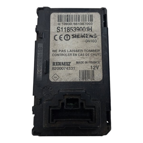 Módulo Leitor Cartão Chave Renault Megane 2.0 2006 2007 2008