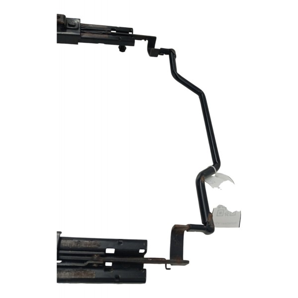 Trilho Suporte Banco Citroen C4 Pallas 2007 2008 2009 2010 Preto