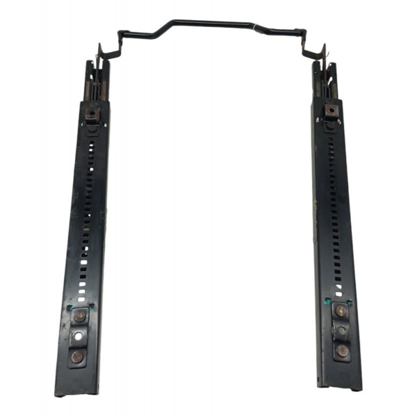 Trilho Suporte Banco Citroen C4 Pallas 2007 2008 2009 2010 Preto