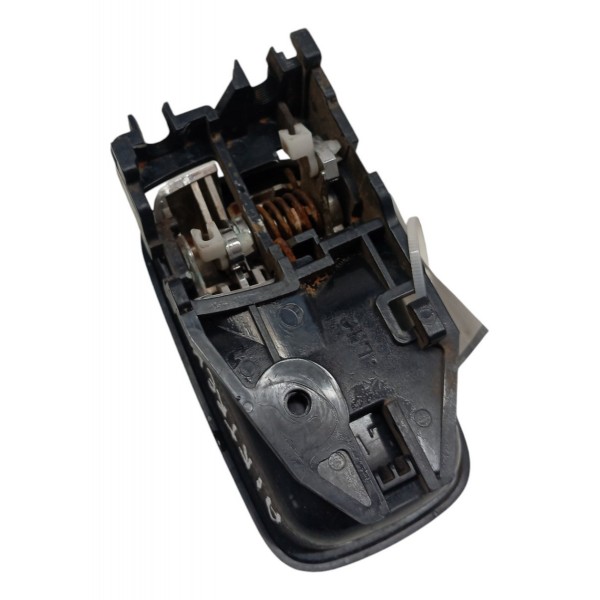 Maçaneta Interna Traseira Esquerda Mitsubishi Airtrek 2006 Preto Traseira