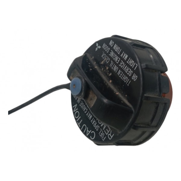 Portinhola Tampa Combustível Mitsubishi Airtrek 2006 2007 08 Prateado 06