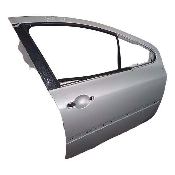 Porta Dianteira Direita Peugeot 307 2007 Prata Direito Dianteira
