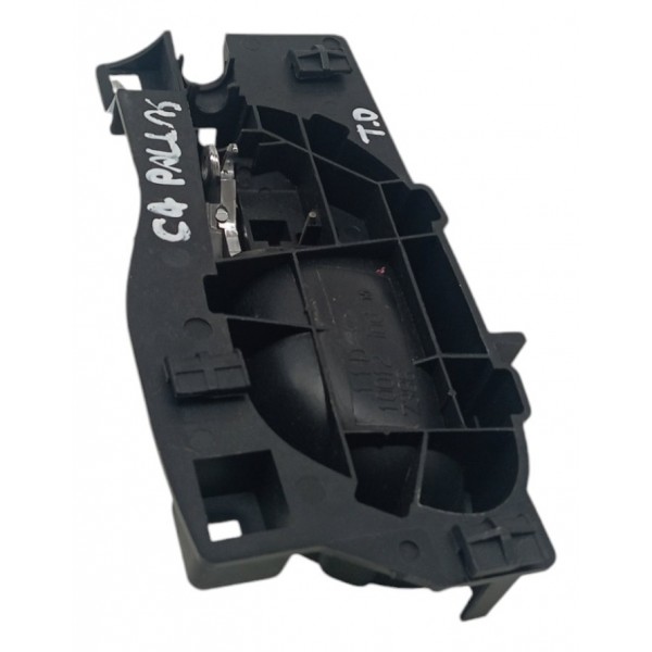 Maçaneta Interna Traseira Direita Citroen C4 Pallas 2007 08 Preto Traseira