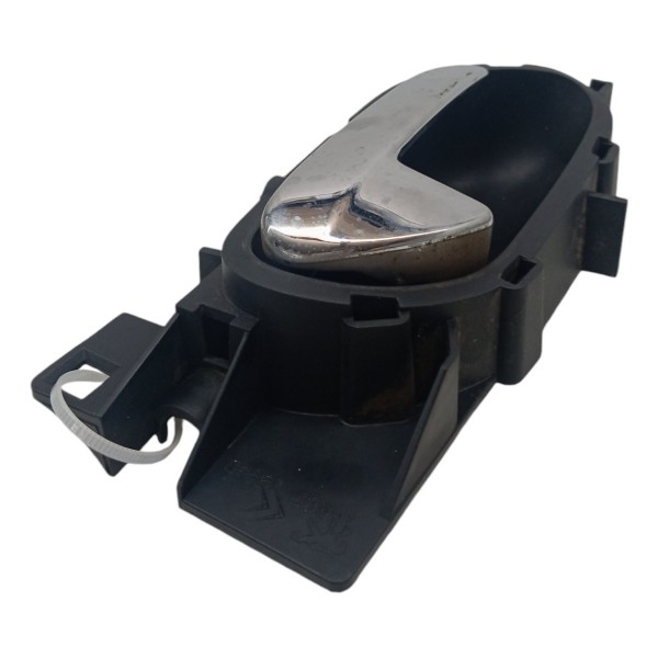 Maçaneta Interna Traseira Direita Citroen C4 Pallas 2007 08 Preto Traseira