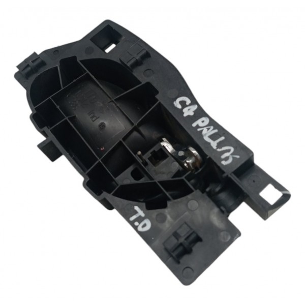 Maçaneta Interna Traseira Direita Citroen C4 Pallas 2007 08 Preto Traseira