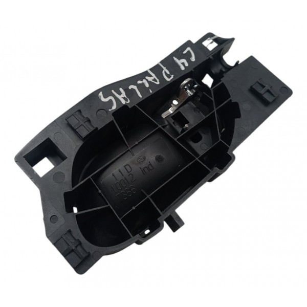 Maçaneta Interna Dianteira Direita Citroen C4 Pallas 2007 08 Preto Dianteira