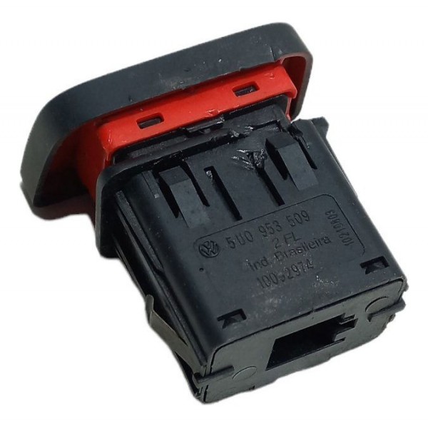 Botão Pisca Alerta Volkswagen Gol G6 2015 Preto