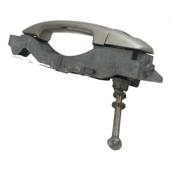 Maçaneta Externa Dianteira Esquerda Citroen C4 Pallas 2007 Prateado Dianteira