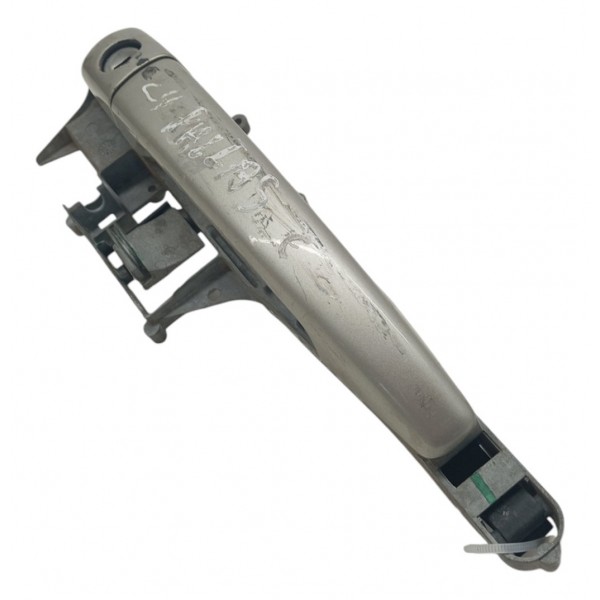 Maçaneta Externa Dianteira Esquerda Citroen C4 Pallas 2007 Prateado Dianteira