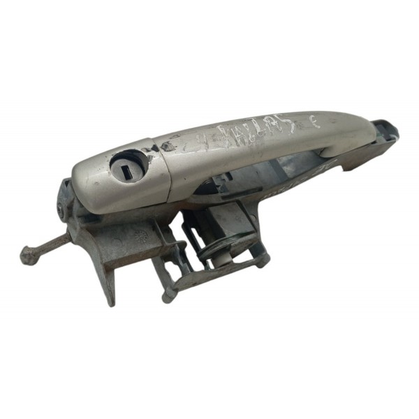 Maçaneta Externa Dianteira Esquerda Citroen C4 Pallas 2007 Prateado Dianteira