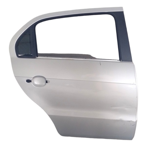 Porta Traseira Direita Volkswagen Gol G7 Detalhes  Prata Direito Traseira