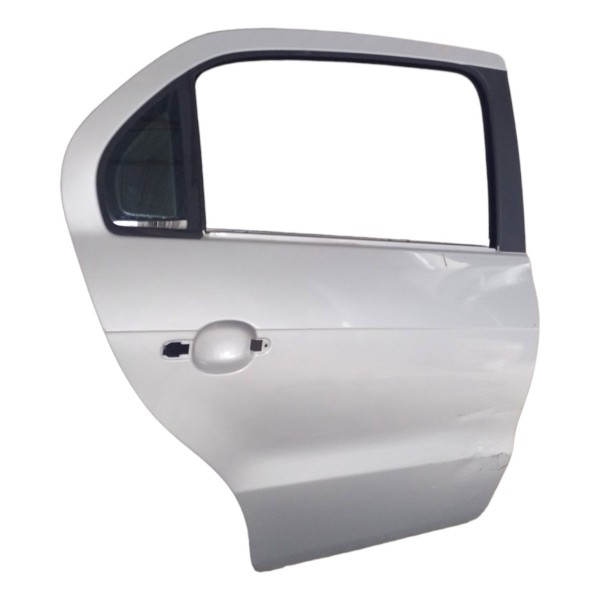 Porta Traseira Direita Volkswagen Gol G7 Detalhes  Prata Direito Traseira