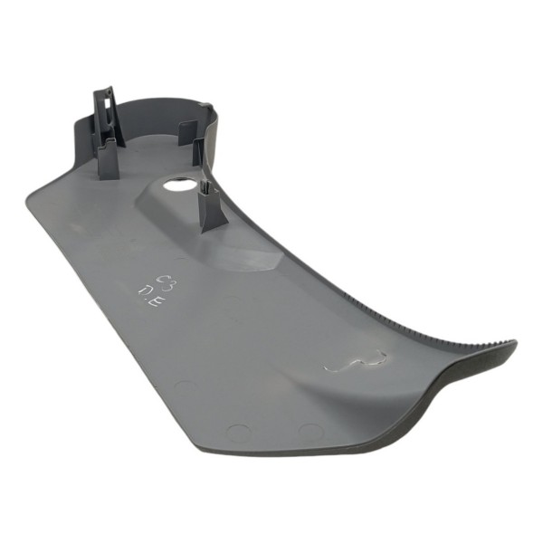 Acabamento Lateral Banco Esquerdo Citroen C3 2002 2003 2004 Cinza