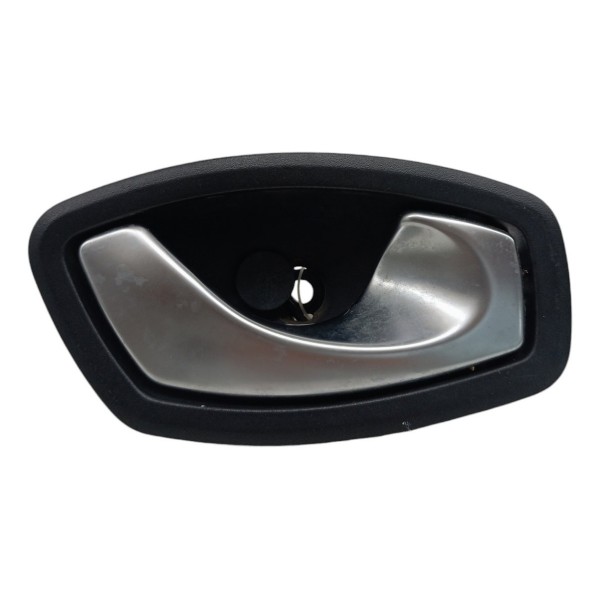 Maçaneta Interna Traseira Direita Renault Fluence 2011 2012 Preto Traseira